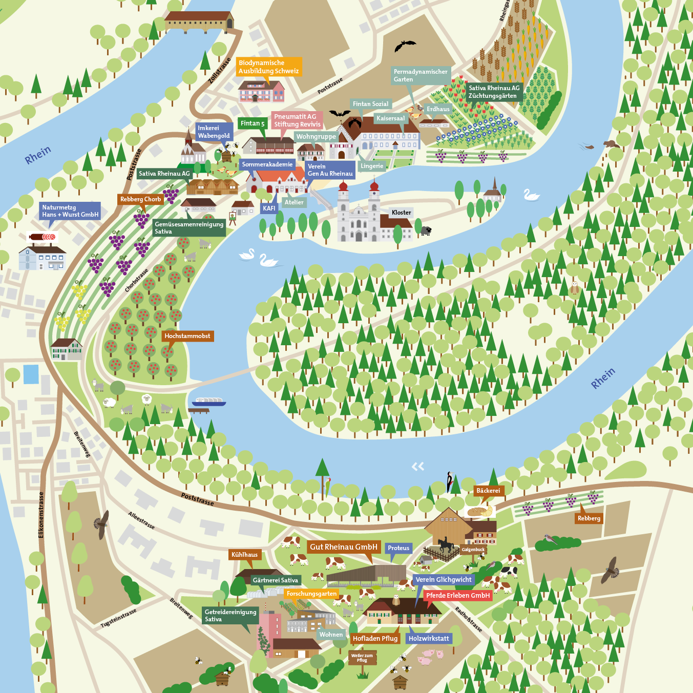 Wanderkarte Fintanland